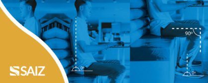 Higiene postural en la silla de la oficina