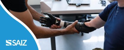 Tratamiento de fisioterapia de una amputación